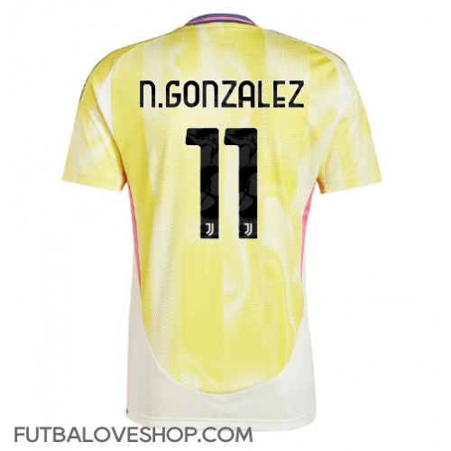 Dres Juventus Nicolas Gonzalez #11 Preč 2024-25 Krátky Rukáv